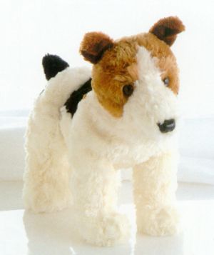 "Collin" Stuffed Plush Jack Russell Terrier