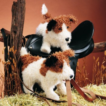 jack russell terrier stuffed animal