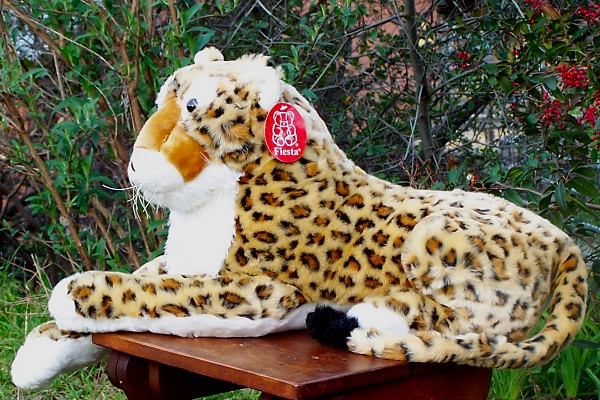 large jaguar stuffed animal
