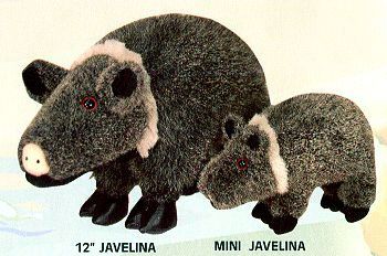 stuffed javelina toy