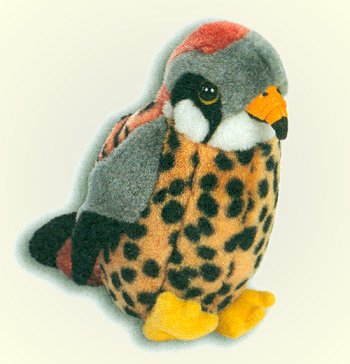 Audubon Stuffed Plush American Kestrel