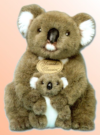 Yomiko Mama & Baby Stuffed Koalas