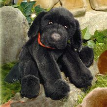 gund black lab stuffed animal