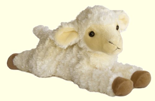 large plush lamb