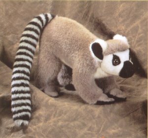 Leosco Stuffed Plush Lemur