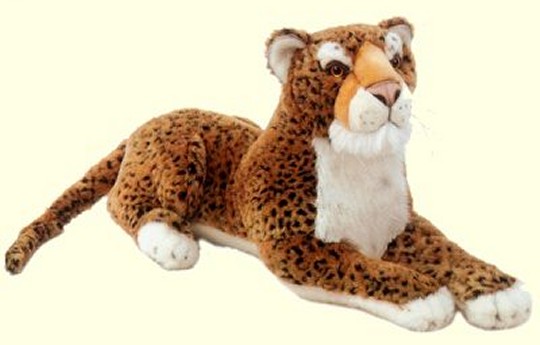 Fiesta Stuffed Plush Lying Leopard