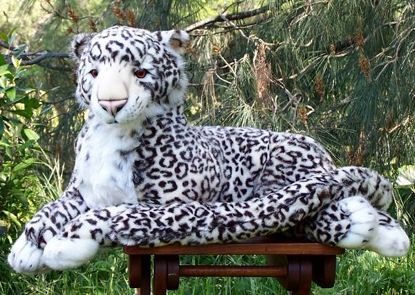 Hansa Stuffed Plush Snow Leopard