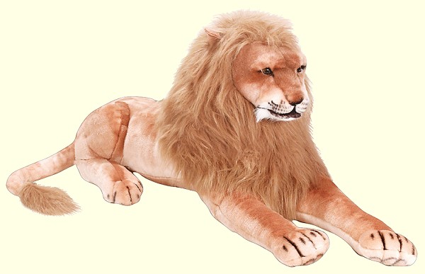 giant plush lion