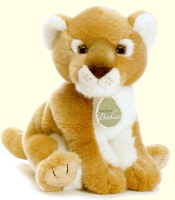 stuffed lion cub