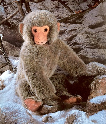 macaque plush