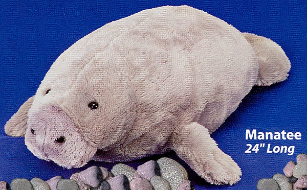 stuffed manatee