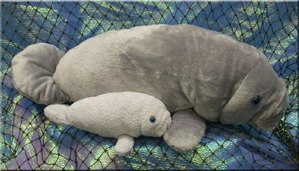 large manatee stuffed animal