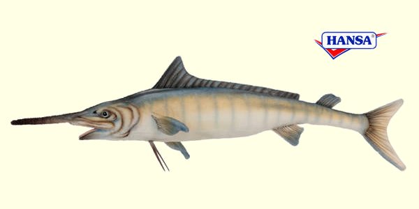 Hansa Stuffed Plush Blue Marlin