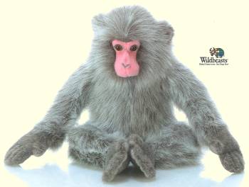 Stuffed Plush Snow Monkey