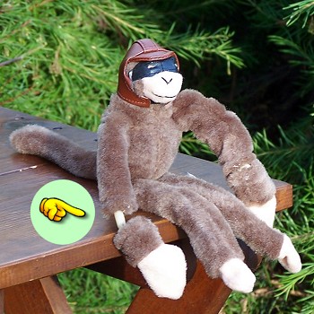 Plush Stretchl Monkey