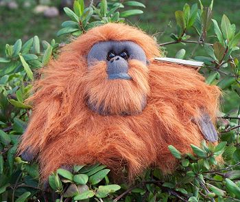 Wild Republic Stuffed Orangutan
