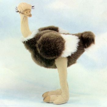 stuffed ostrich