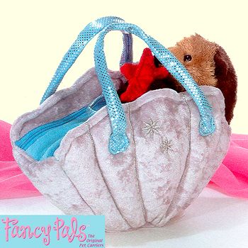 Stuffed Plush Otter with Pet Carrier