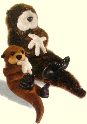 stuffed animal otters