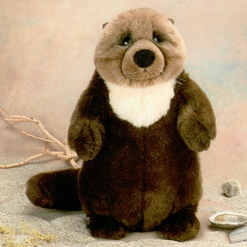 Lou Rankin Oliver Stuffed Plush Otter