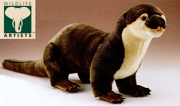 giant otter plush