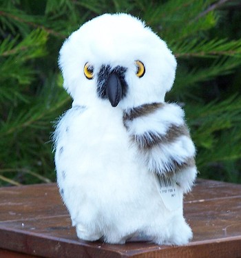 stuffed snow owl