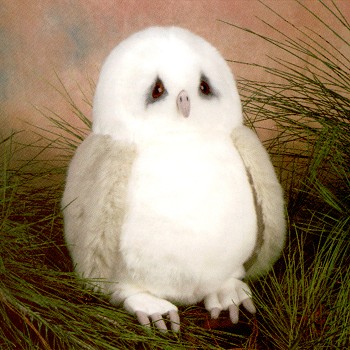 Lou Rankin Wordsworth Stuffed Plush Owl