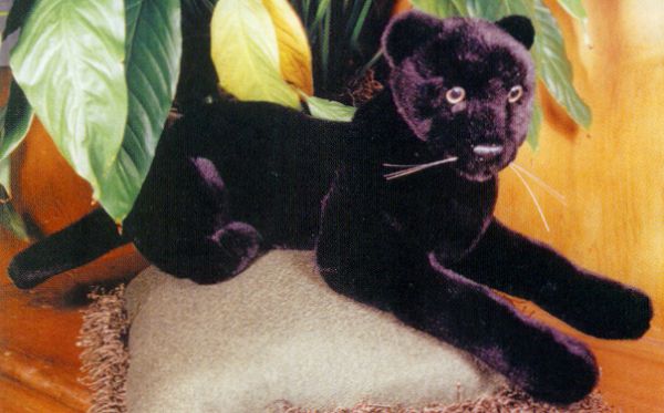 Shadow Stuffed Panther