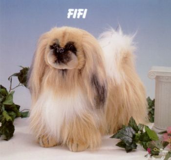 Stuffed Plush Pekingese Dog