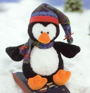 Sleighbell Plush Penguin