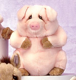 big stuffed pig
