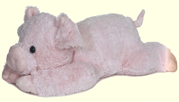 Aurora Super Softy Pink Pig