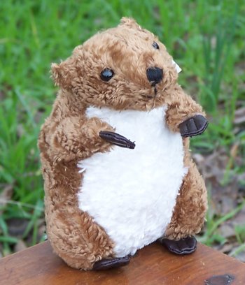 stuffed prairie dog toy