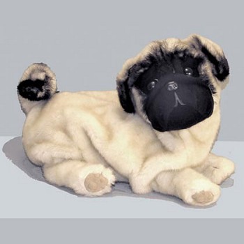 Stuffed Plush Pug Handbag