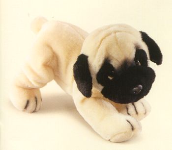 Stuffed Plush Pug Puppy Dog