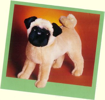 Rocky Stuffed Pug