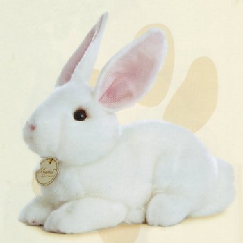Aurora Miyoni Plush White Rabbit