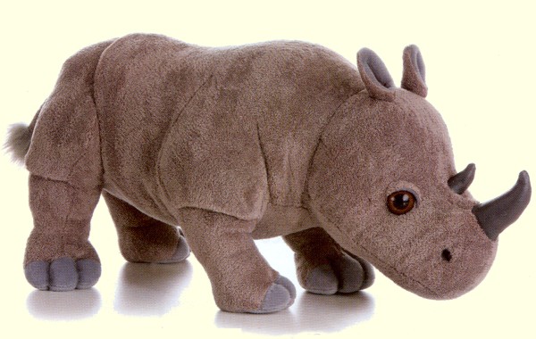 stuffed rhinoceros