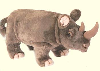 Stuffed Plush Rhinoceros