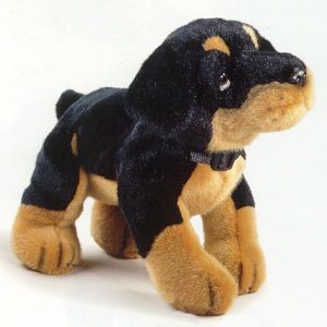 rottweiler puppy stuffed animal