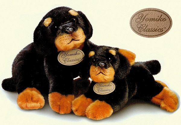 large rottweiler stuffed animals