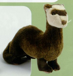 Fiesta Stuffed Sable Ferret