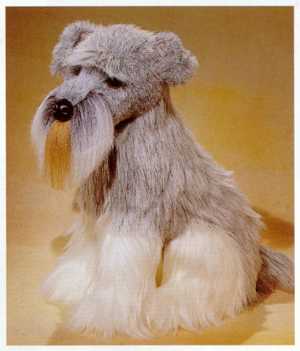 Maurice Stuffed Schnauzer