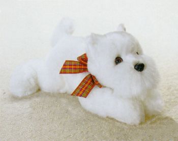 White Scottie Dog