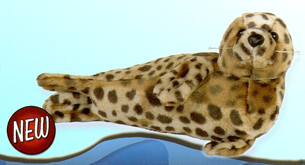 Stuffed Plush Baby Harbor Seal