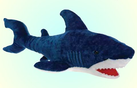 fiesta shark plush