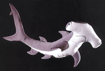 hammer head shark plush