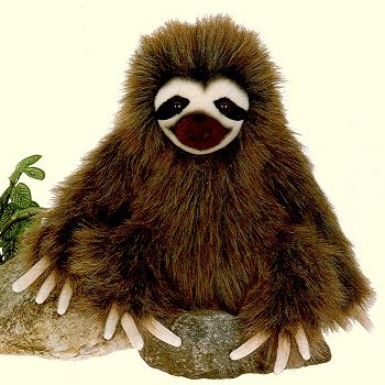 Fiesta Stuffed Plush Three-Toed Sloth