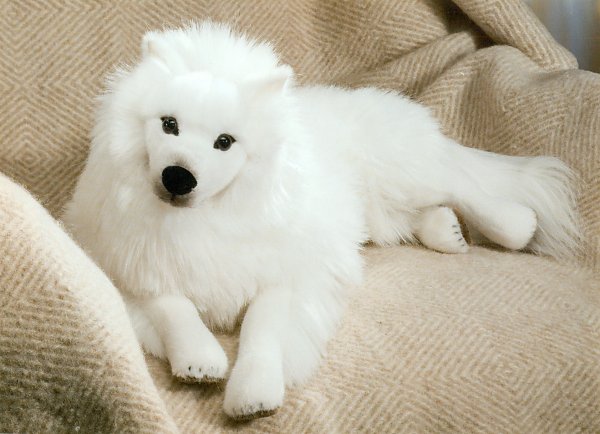 japanese spitz plush toy