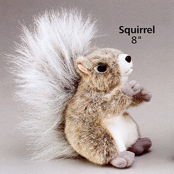 gray squirrel stuffed animal